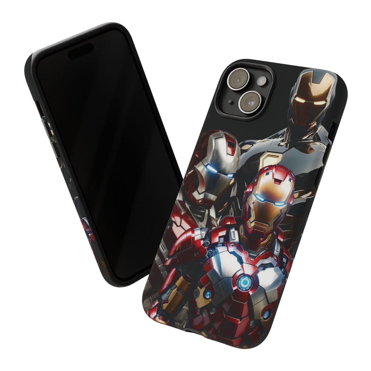 Iron Man Tough Phone Case for iPhone, Galaxy, or Google Pixel