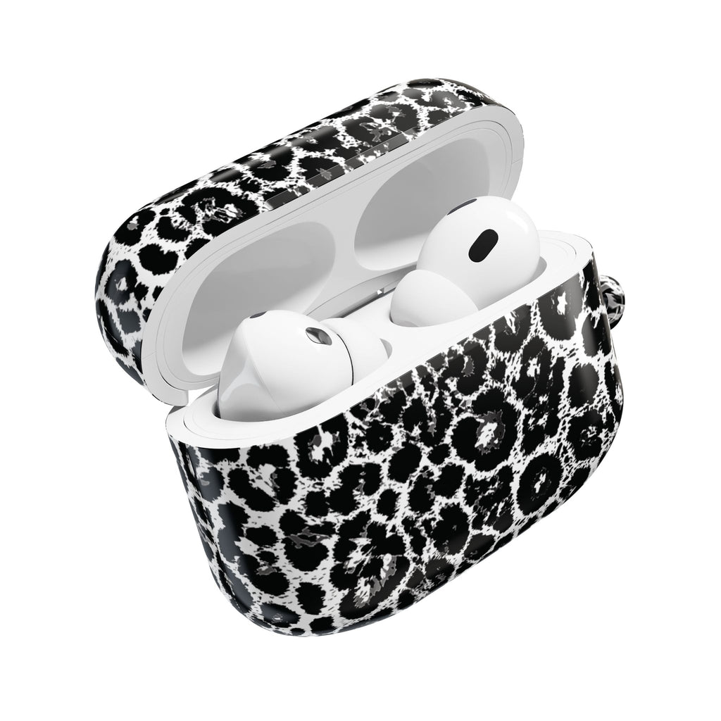 Leopard Black and White AirPod Cases