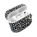 Leopard Black and White AirPod Cases