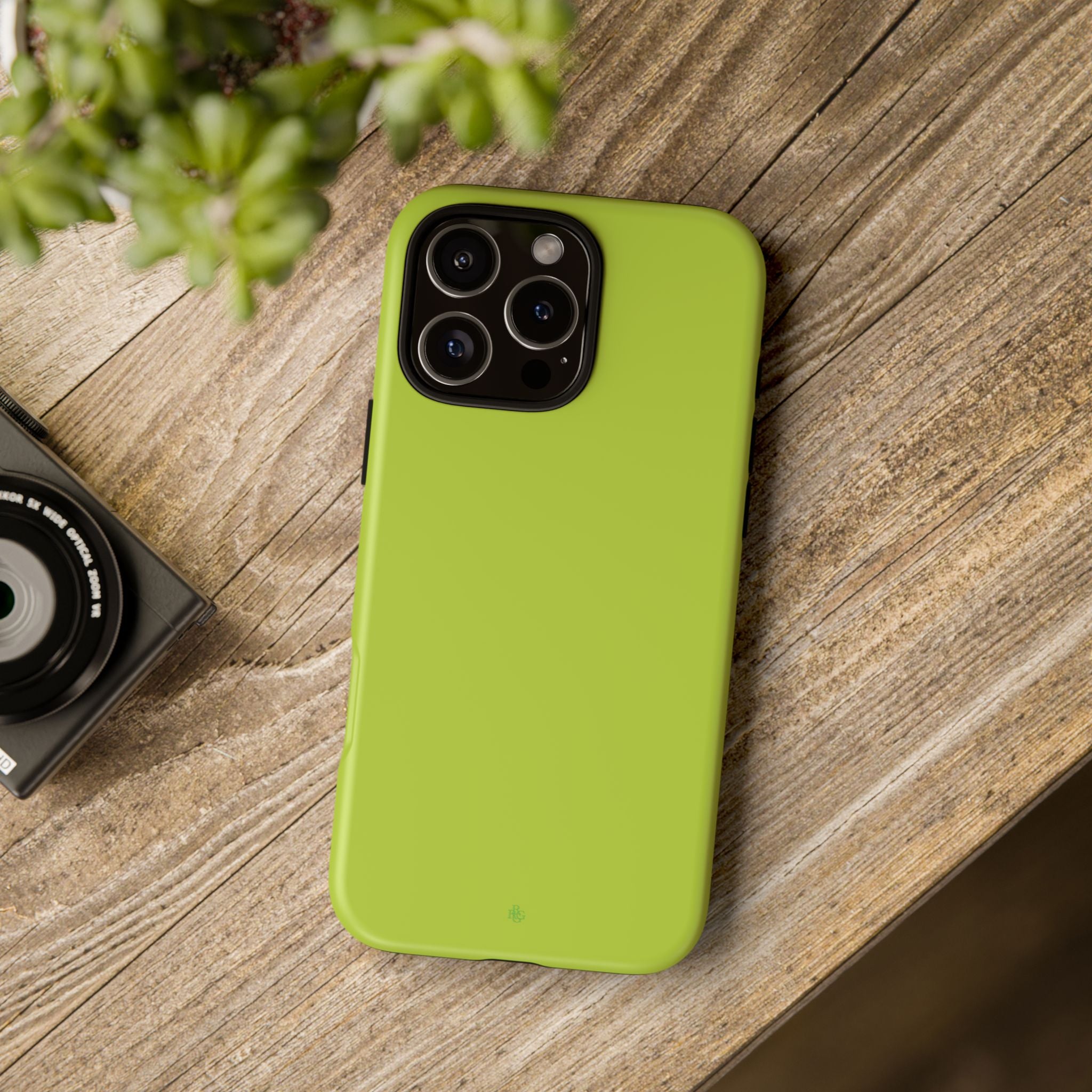 Neon Yellow RG Tough Case for iPhone, Galaxy, or Google Pixel