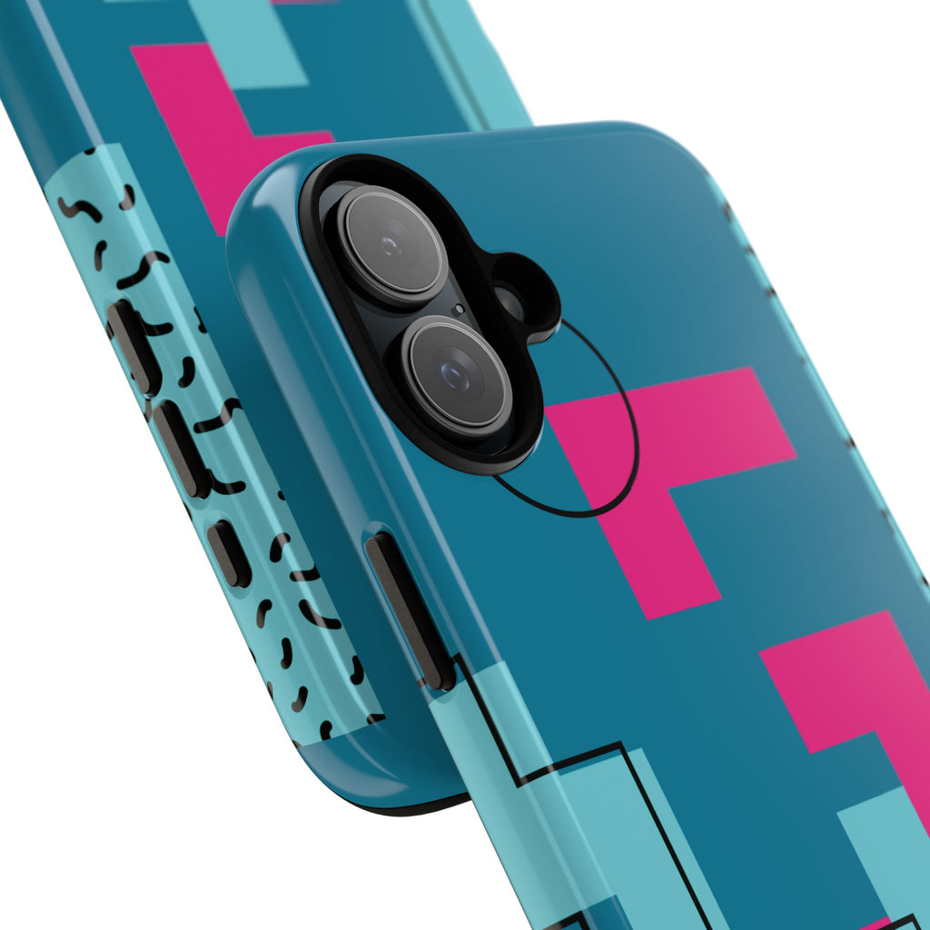 LOVE Teal Green Tough Phone Case for iPhone, Galaxy, or Google Pixel