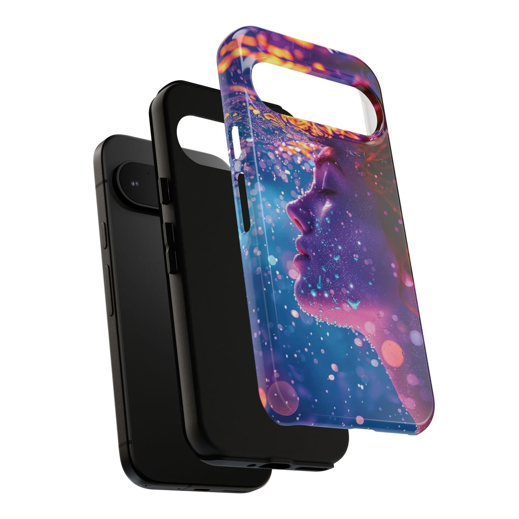 Meditating Underwater Tough Phone Case for iPhone, Galaxy, or Google Pixel