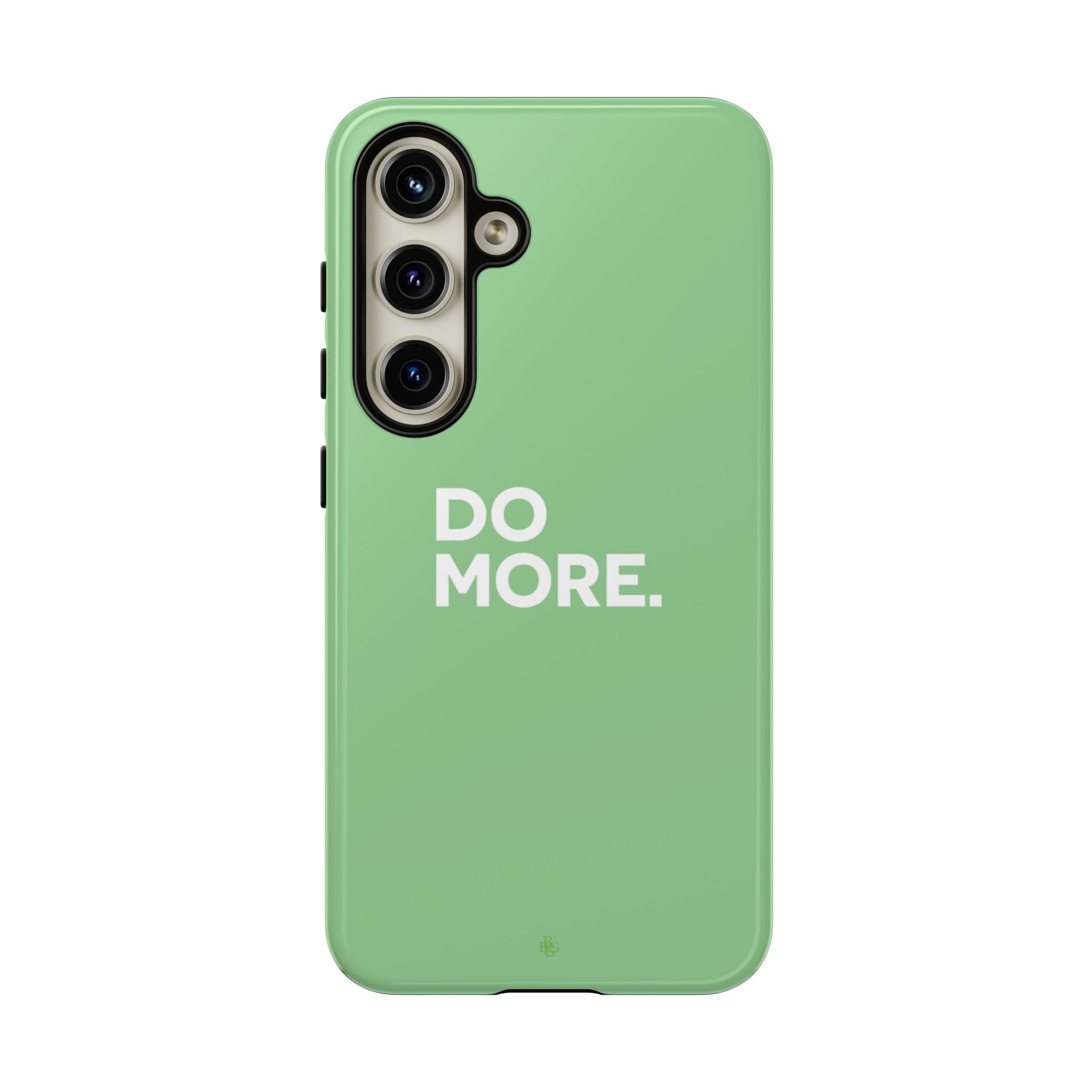 Do More Mint Green Tough Phone Case for iPhone, Galaxy,or Google Pixel