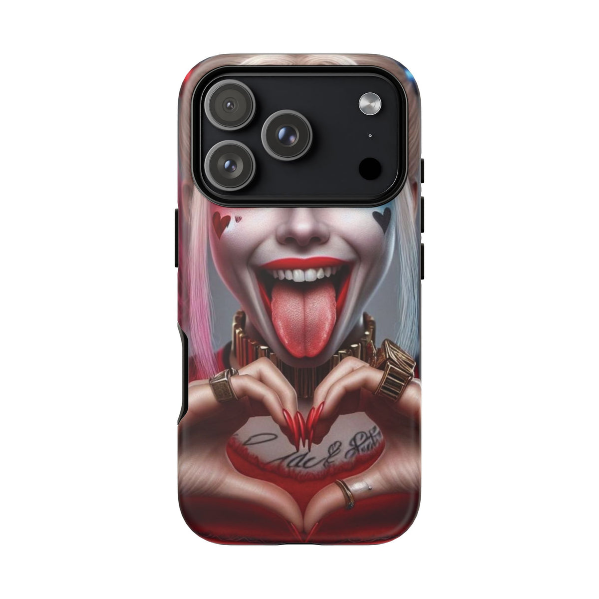 Harley Quinn Tough Phone Case for iPhone, Galaxy, or Google Pixel