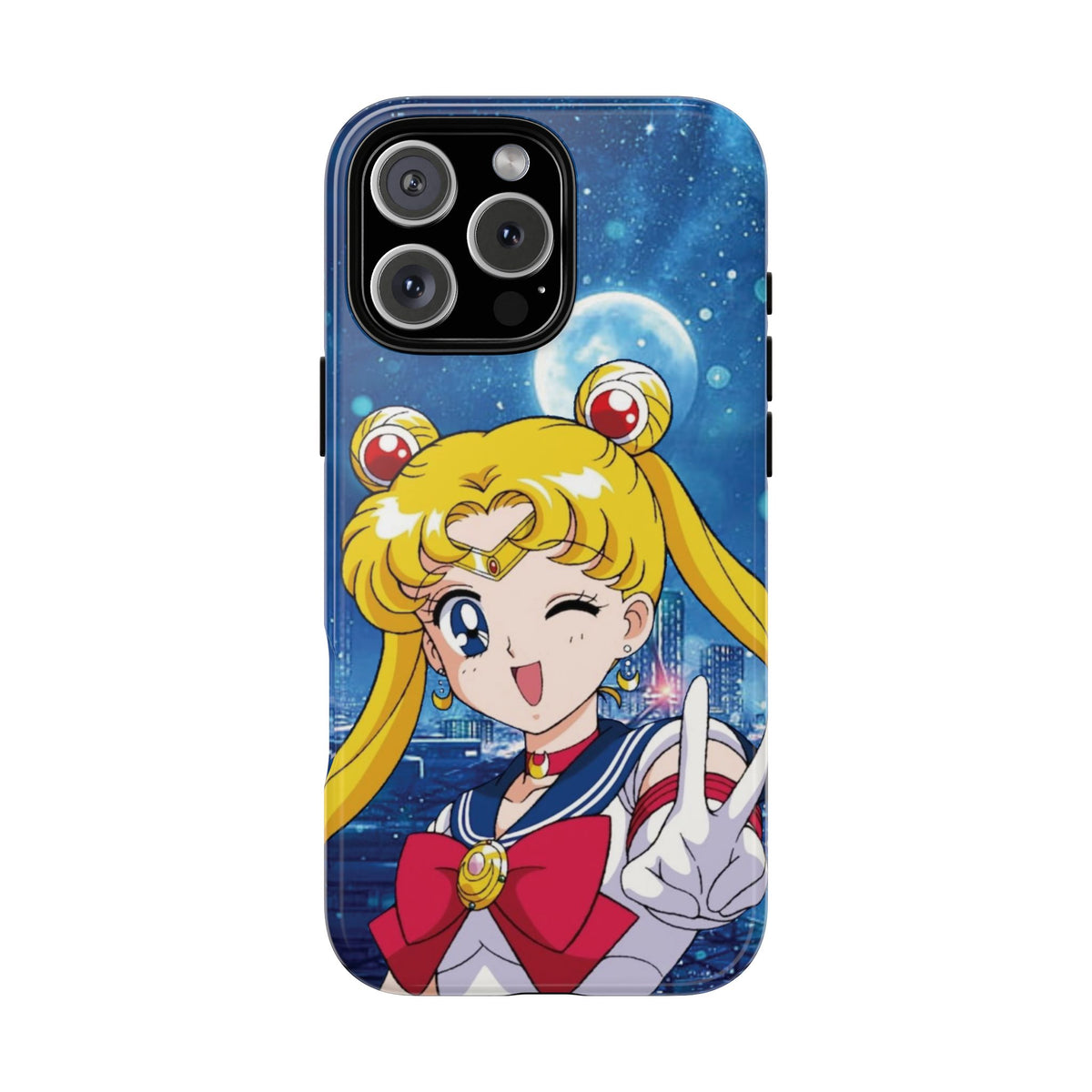 Blue S Moon Tough Case for iPhone, Galaxy, or Google Pixel