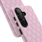 Pink 'LOVE' Pattern Tough Phone Case