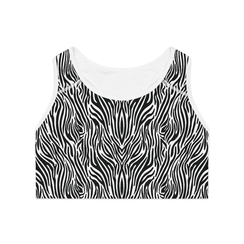 Zebra Sports Bra