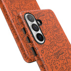 Wow Orange Tough Case for iPhone, Galaxy, or Google Pixel