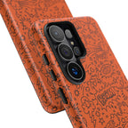 Wow Orange Tough Case for iPhone, Galaxy, or Google Pixel