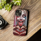 Harley Quinn Tough Phone Case for iPhone, Galaxy, or Google Pixel