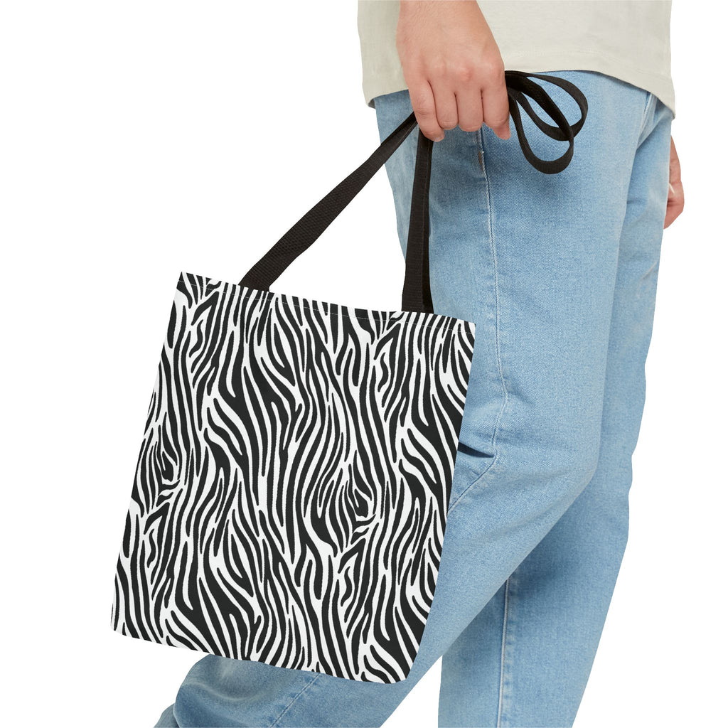 Zebra Print Tote Bags