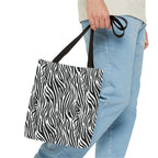 Zebra Print Tote Bags