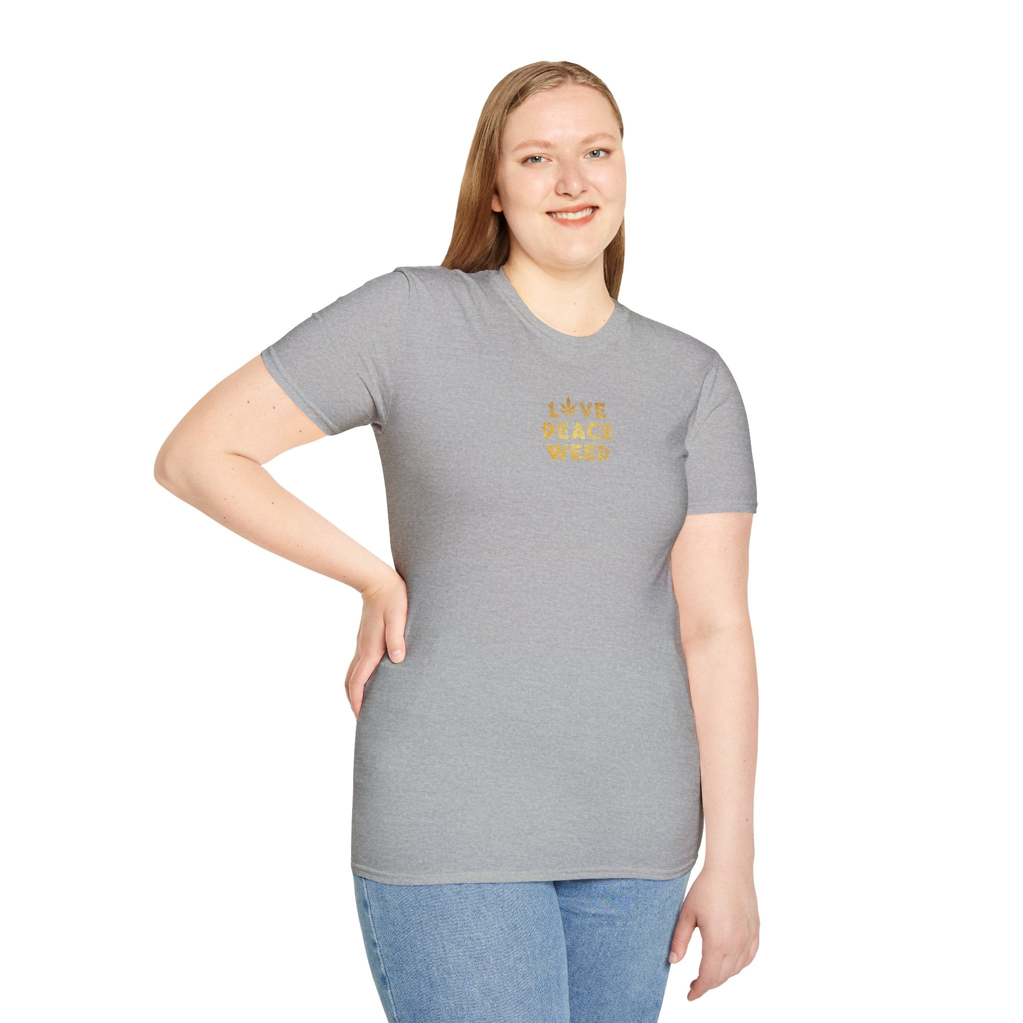 Love Peace W** Unisex Softstyle T-Shirt