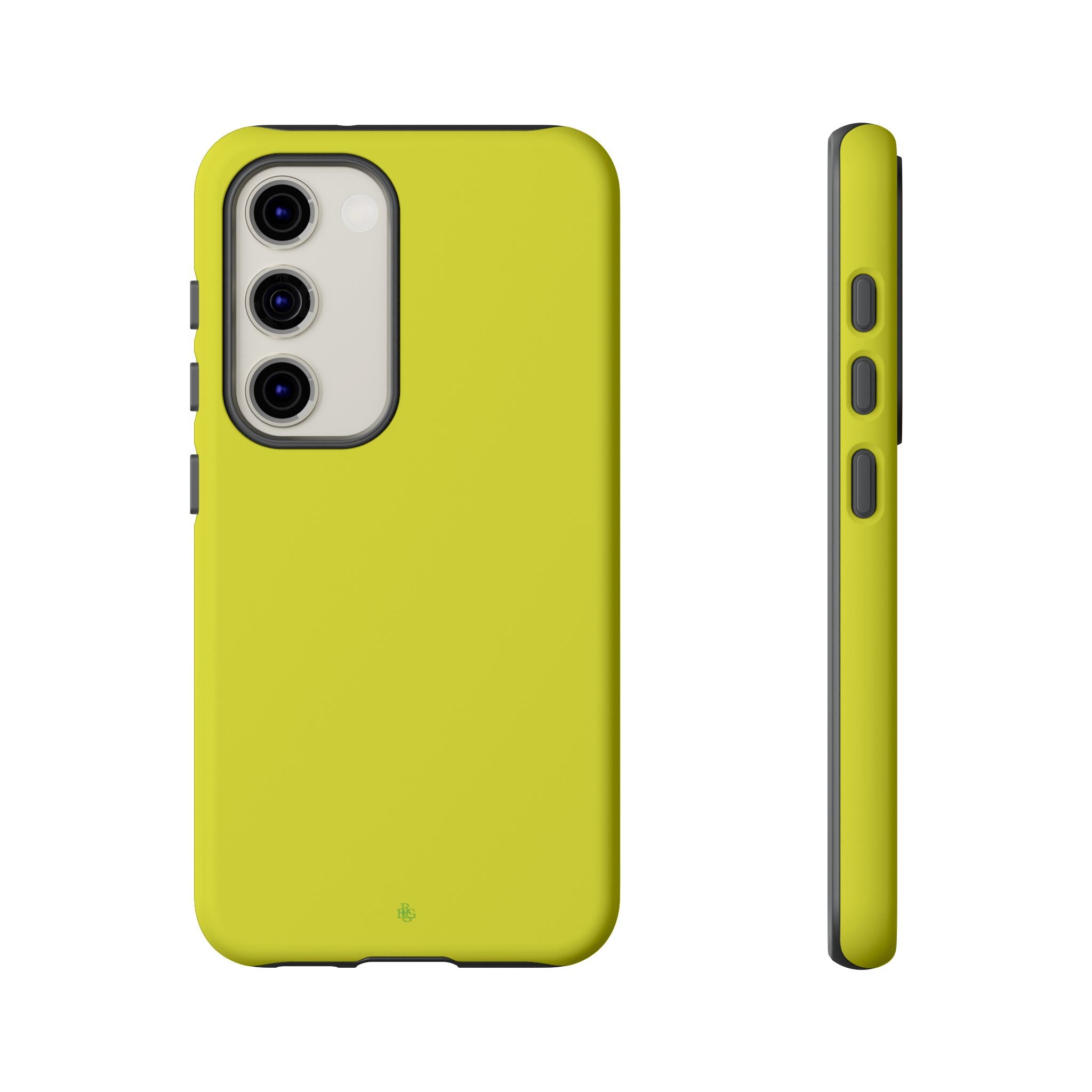 Yellow RG Tough Phone Case for iPhone, Galaxy, or Google Pixel