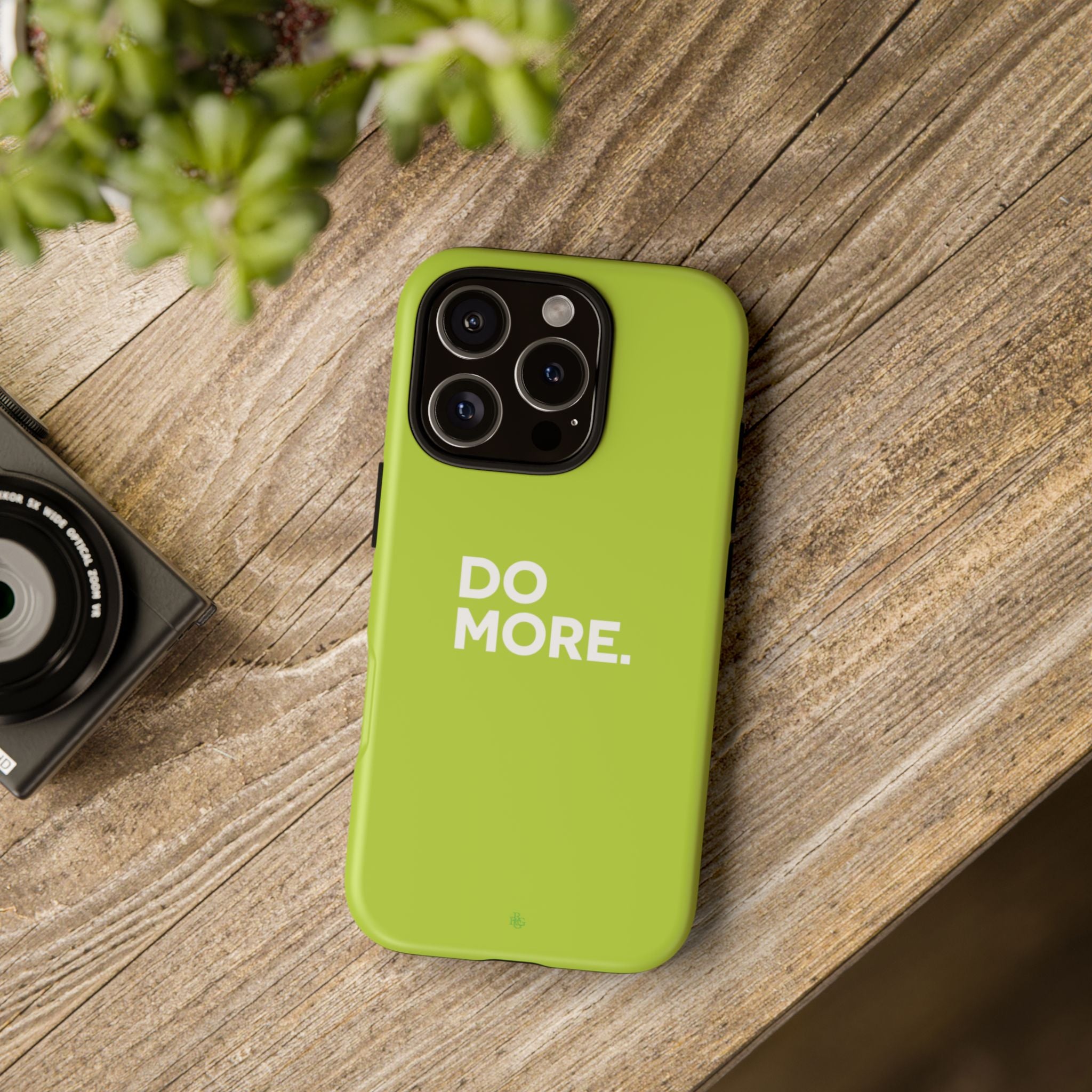 Do More (Neon Yellow) Tough Phone Case for iPhone, Galaxy or Google Pixel