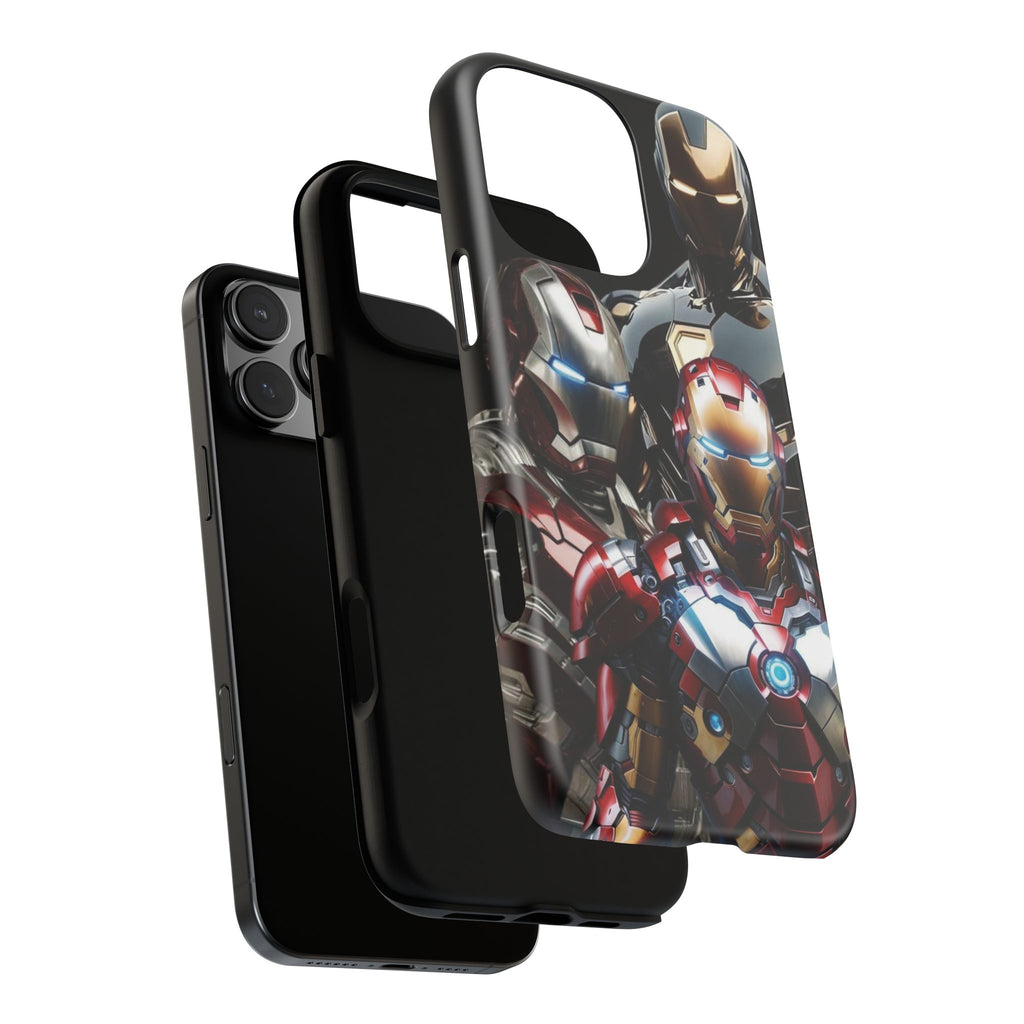Iron Man Tough Phone Case for iPhone, Galaxy, or Google Pixel