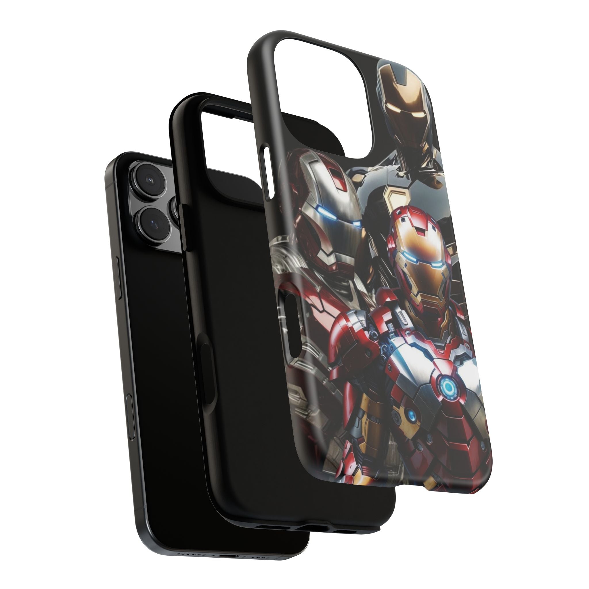 Iron Man Tough Phone Case for iPhone, Galaxy, or Google Pixel