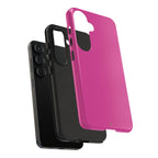Neon Pink RG Tough Phone Case for iPhone, Galaxy, or Google Pixel