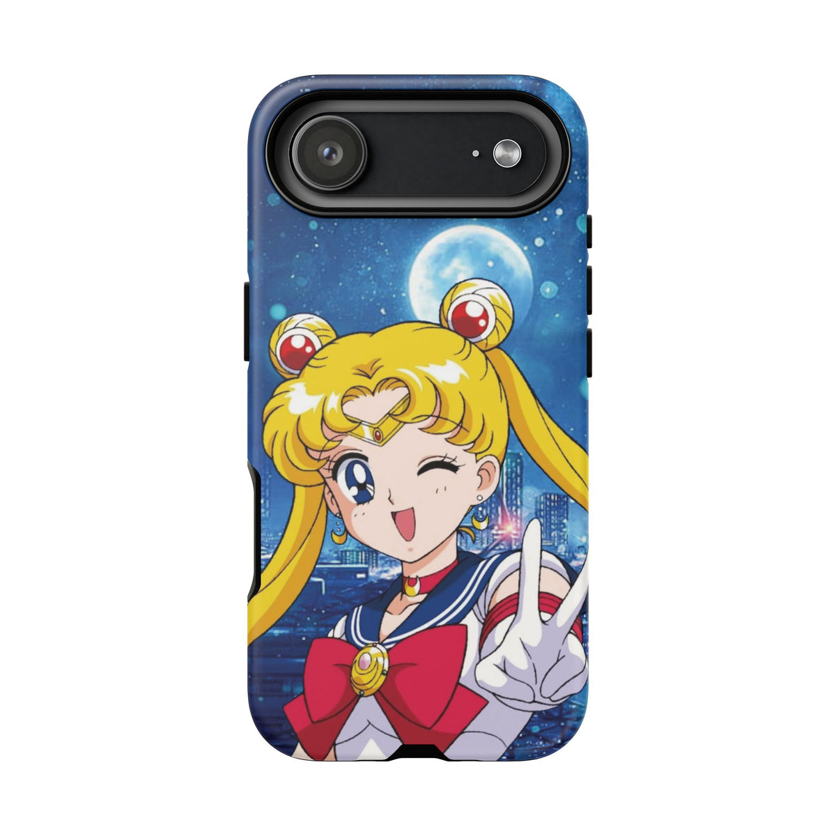 Blue S Moon Tough Case for iPhone, Galaxy, or Google Pixel