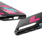 Retro Blocks LOVE Tough Case for iPhone, Galaxy or Google Pixel