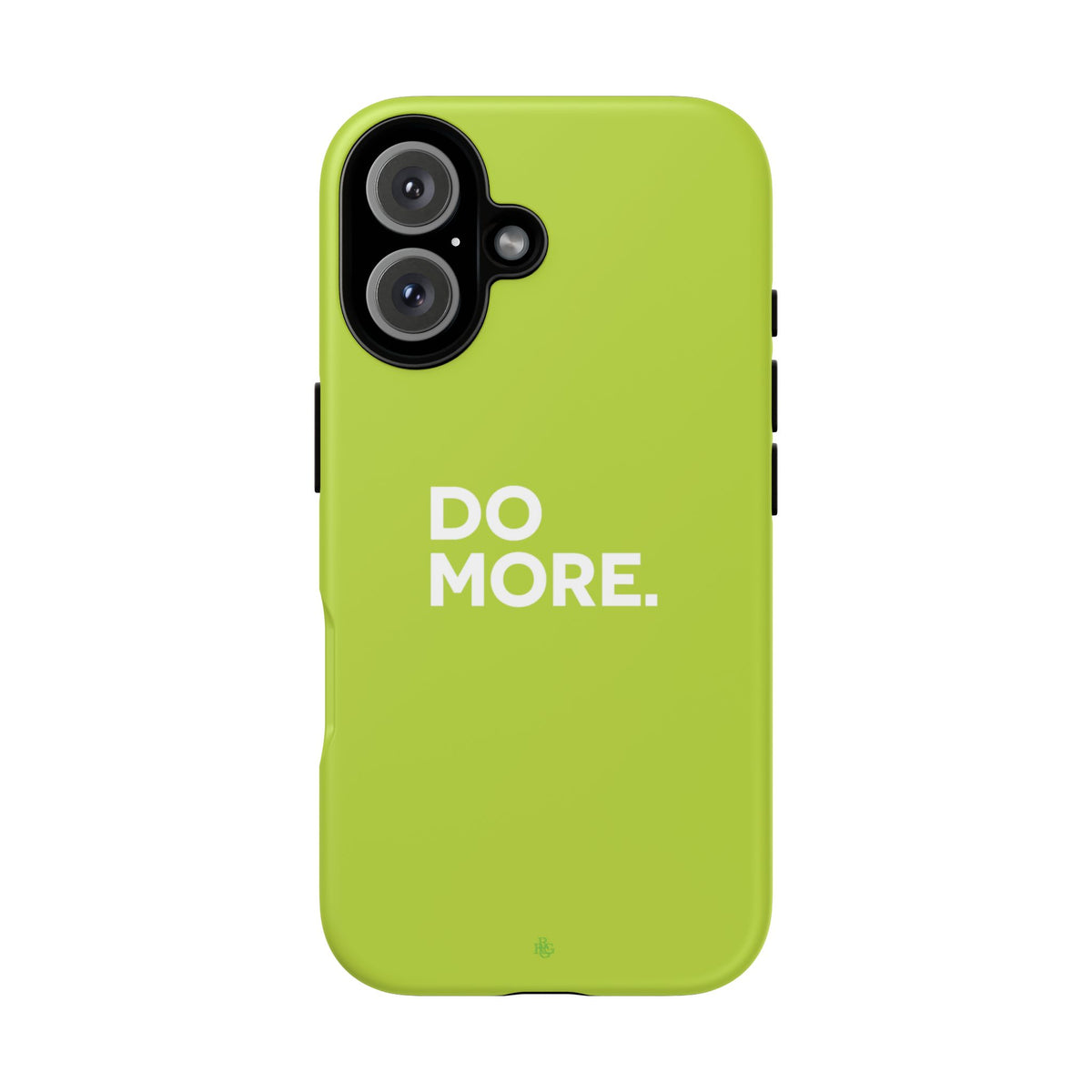 Do More (Neon Yellow) Tough Phone Case for iPhone, Galaxy or Google Pixel