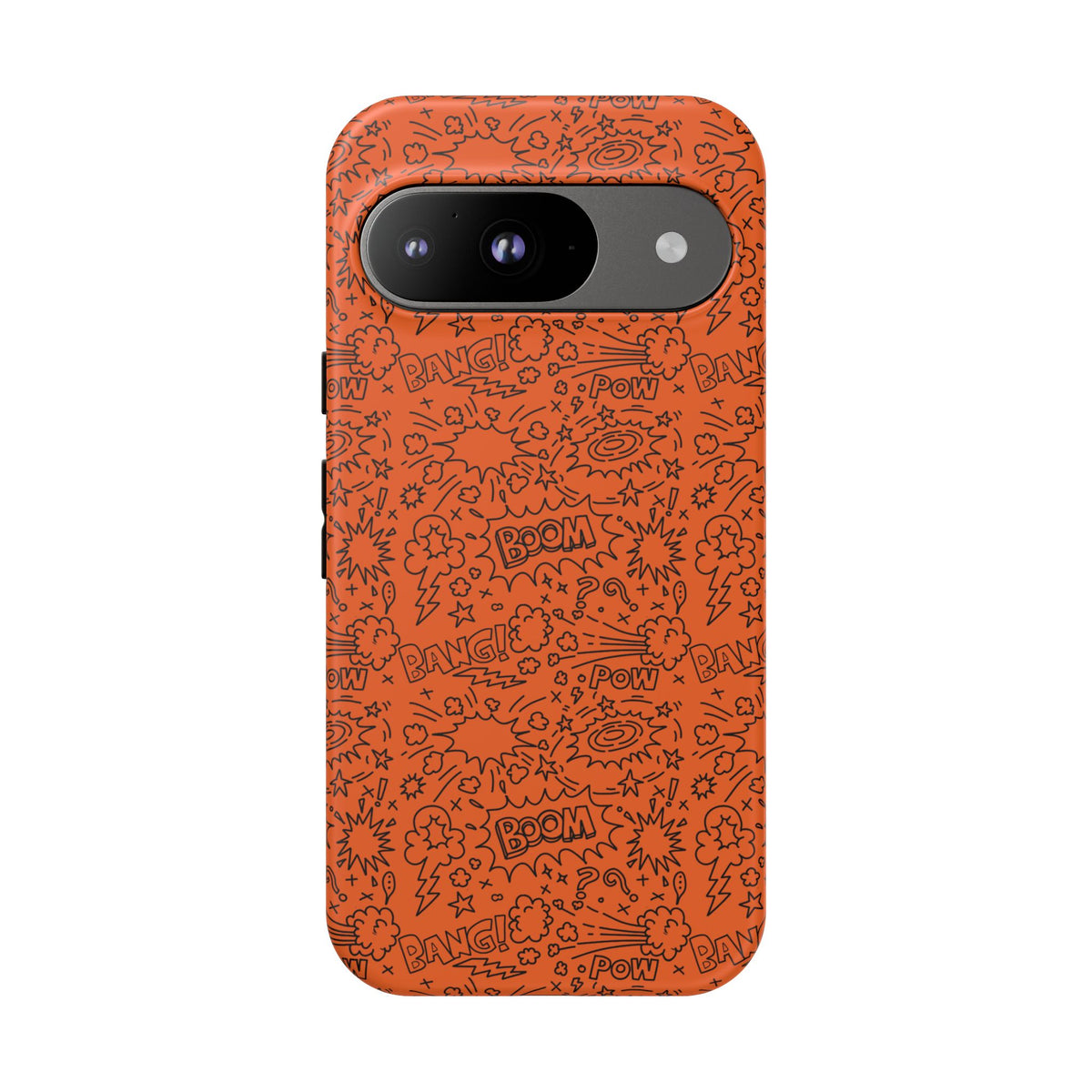 Wow Orange Tough Case for iPhone, Galaxy, or Google Pixel