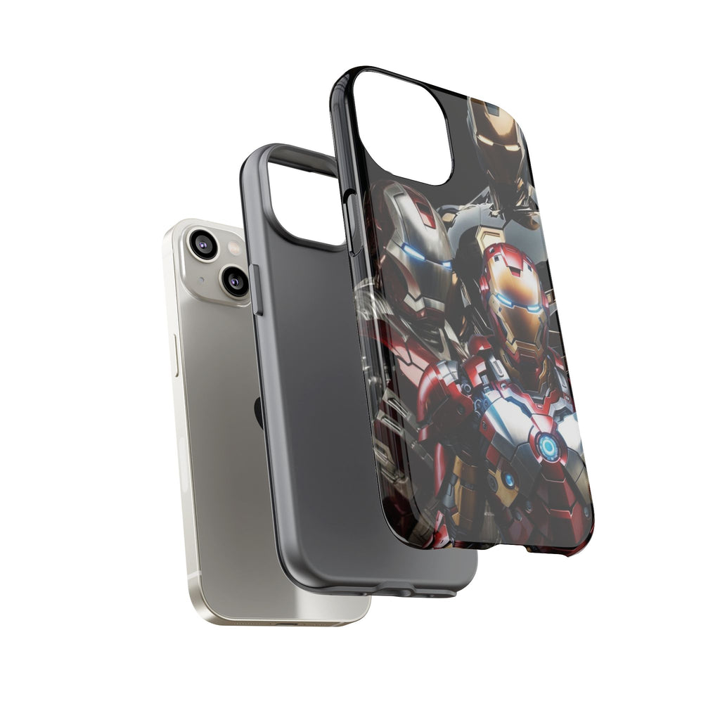 Iron Man Tough Phone Case for iPhone, Galaxy, or Google Pixel