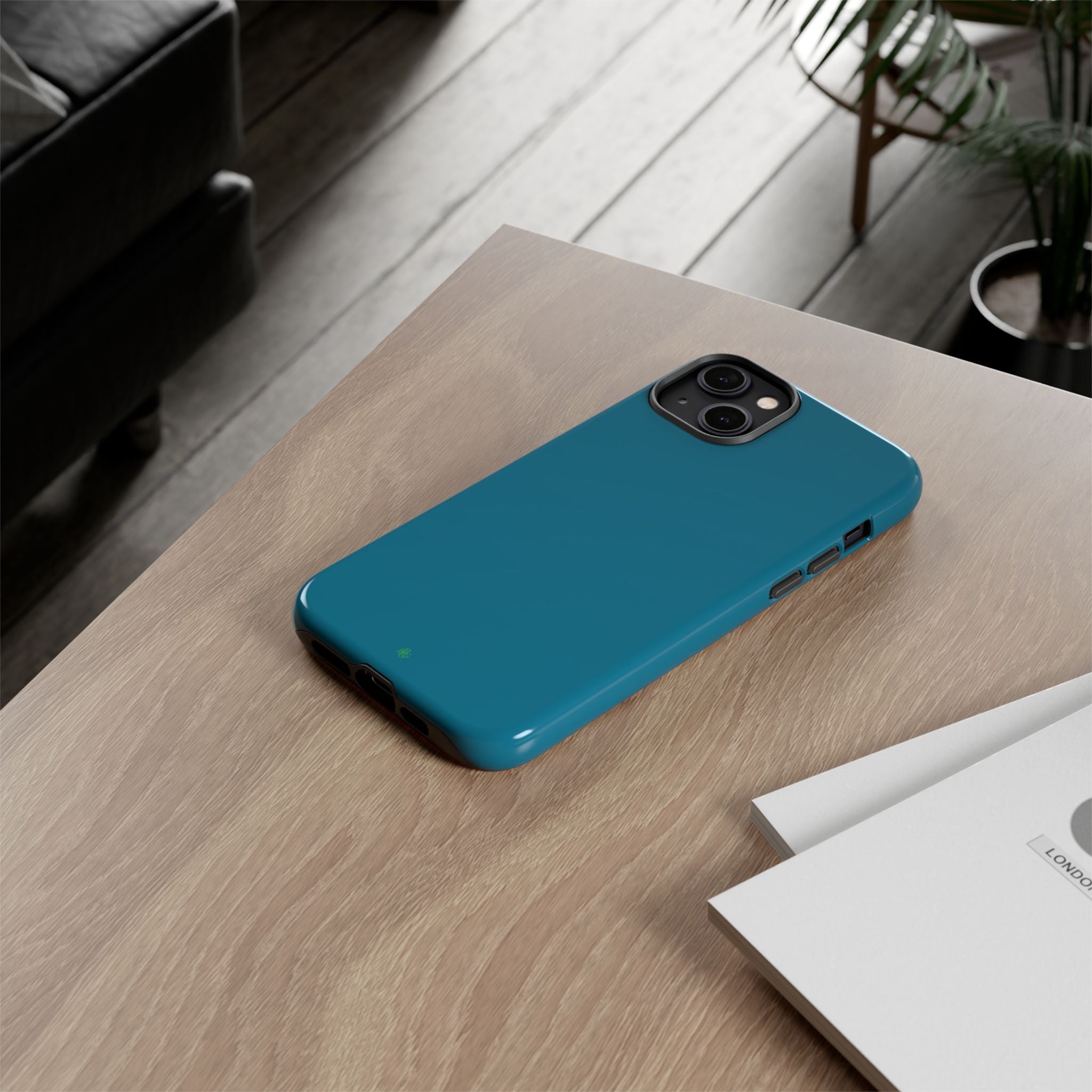 Teal Green RG Tough Phone Case for iPhone, Galaxy, or Google Pixel
