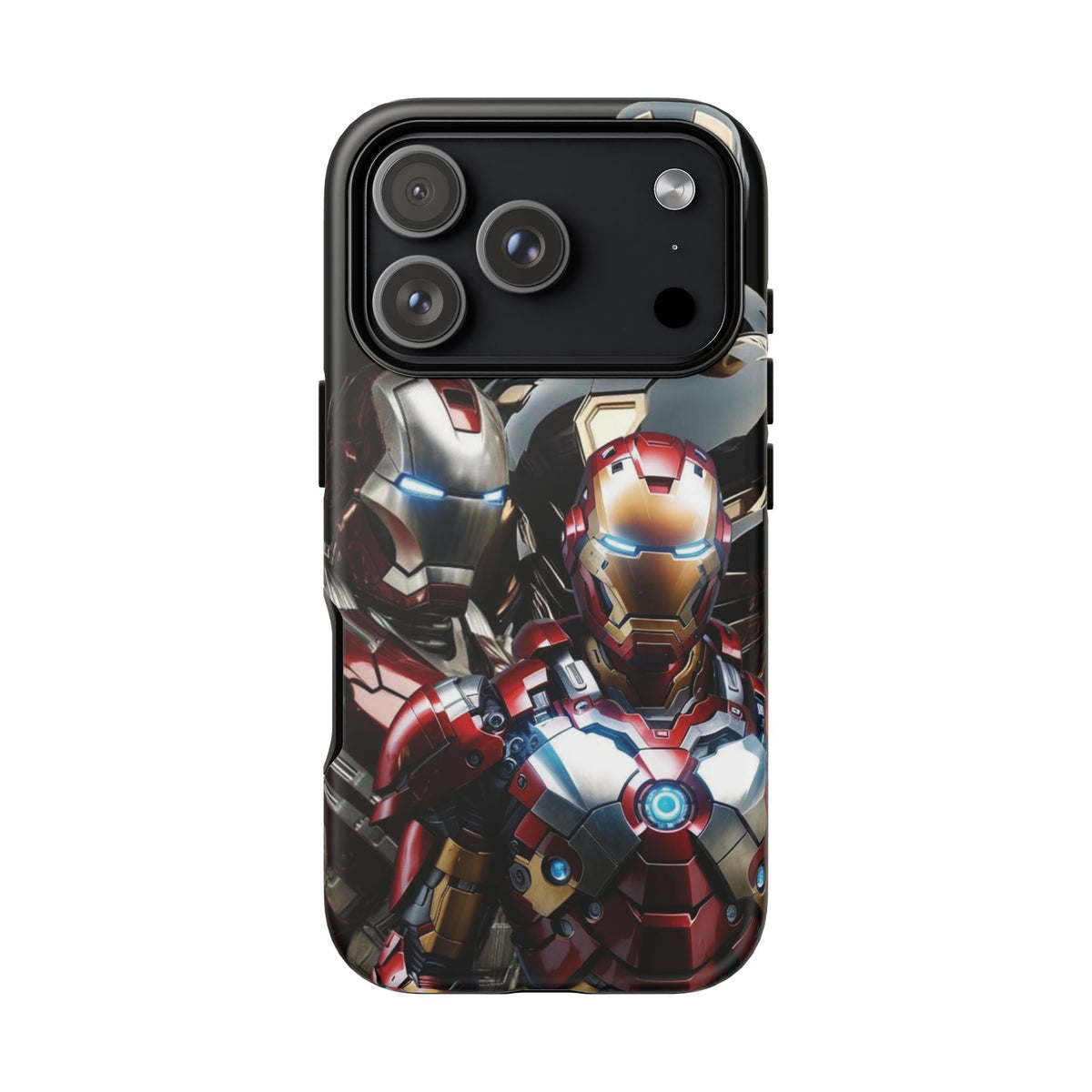 Iron Man Tough Phone Case for iPhone, Galaxy, or Google Pixel