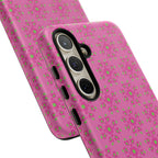 Floresta Heart Pink Tough Phone Case iPhone, Galaxy, or Google Pixel
