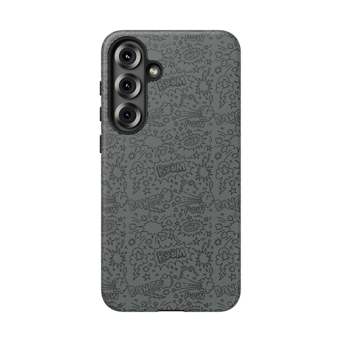 POW BOOM Comics style Tough Phone Case for iPhone, Galaxy, or Google Pixel