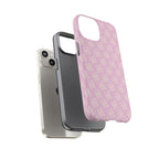 Pink 'LOVE' Pattern Tough Phone Case