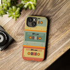 Retro 80's Jam RG Tough Phone Case for iPhone, Galaxy, or Google PIXEL