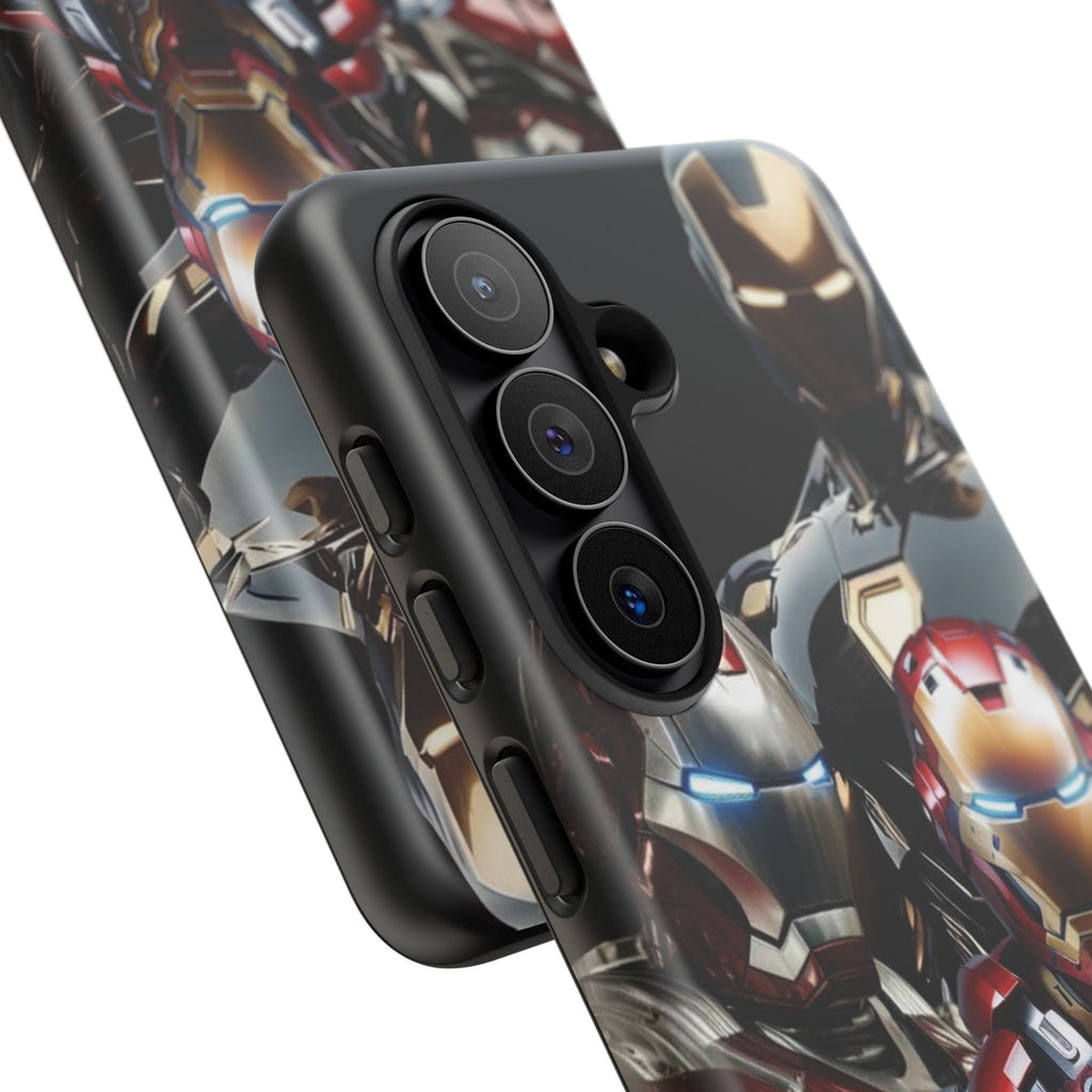 Iron Man Tough Phone Case for iPhone, Galaxy, or Google Pixel