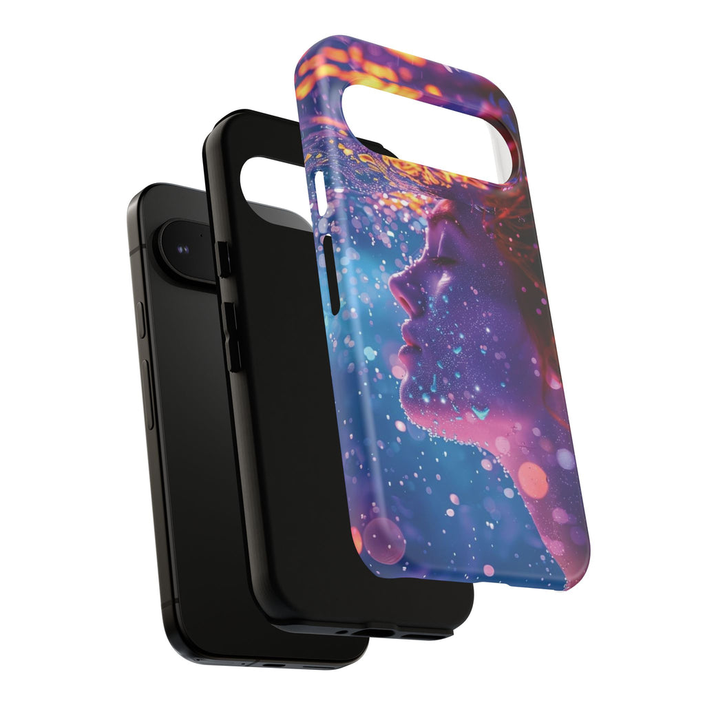 Meditating Underwater Tough Phone Case for iPhone, Galaxy, or Google Pixel