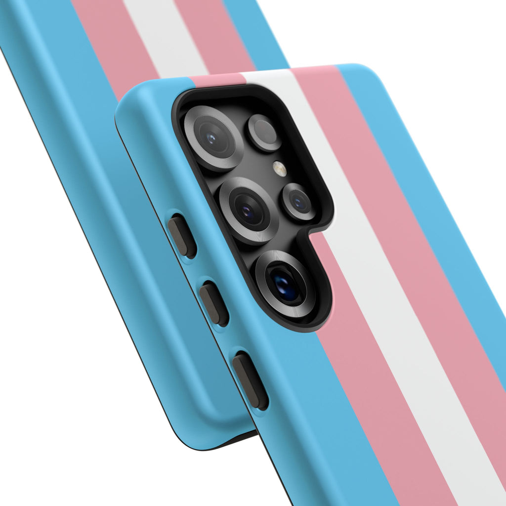 Trans Colors Tough Phone Case for iPhone, Galaxy, or Google Pixel