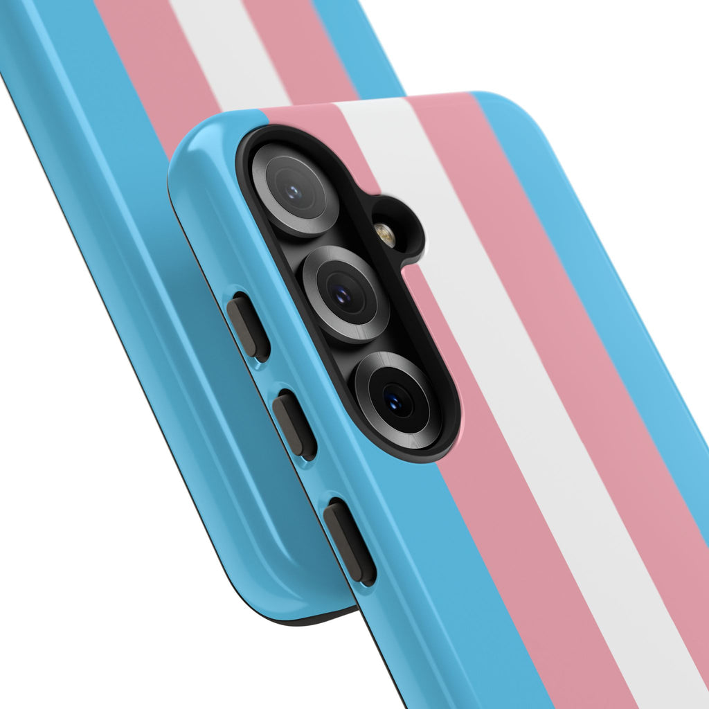 Trans Colors Tough Phone Case for iPhone, Galaxy, or Google Pixel