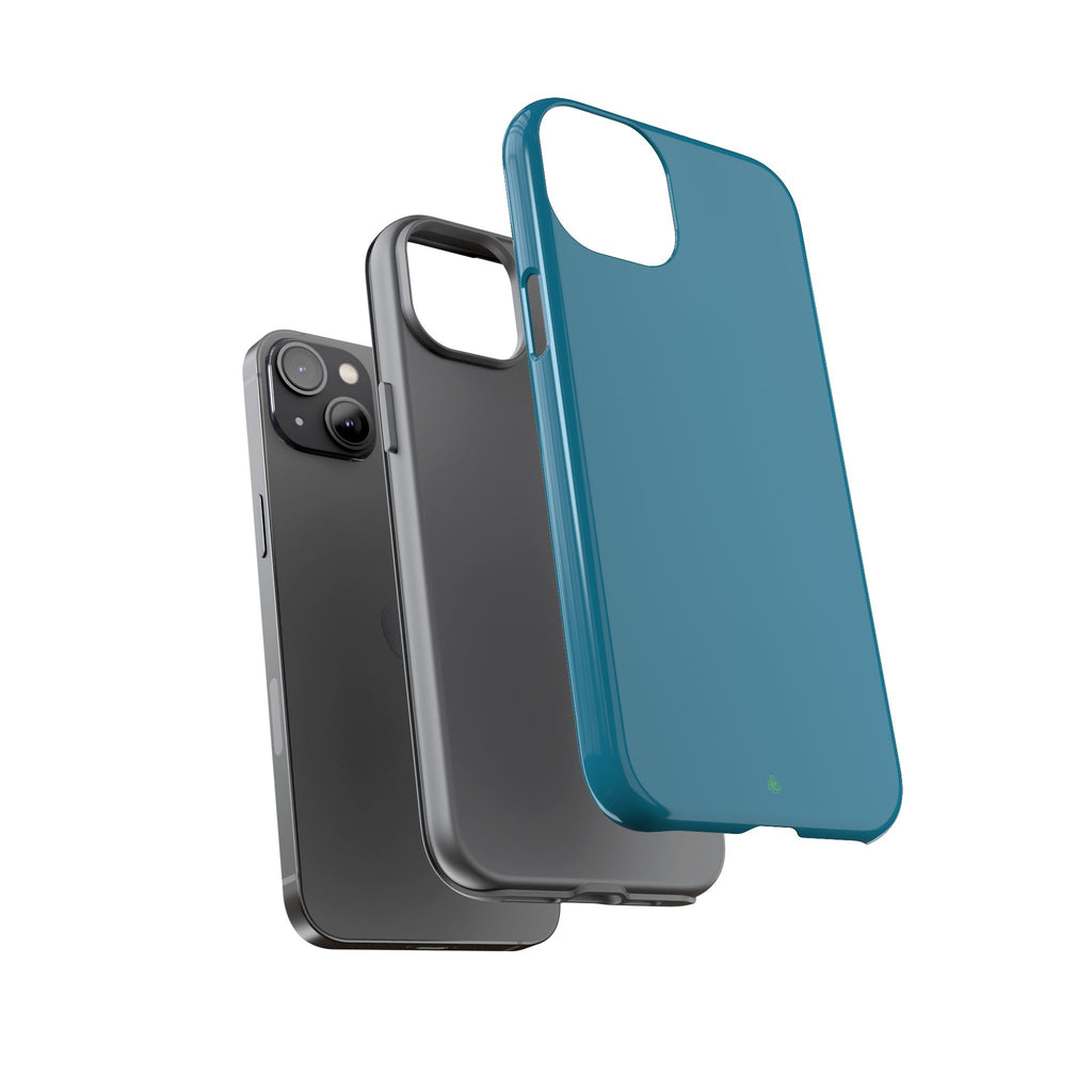 Teal Green RG Tough Phone Case for iPhone, Galaxy, or Google Pixel