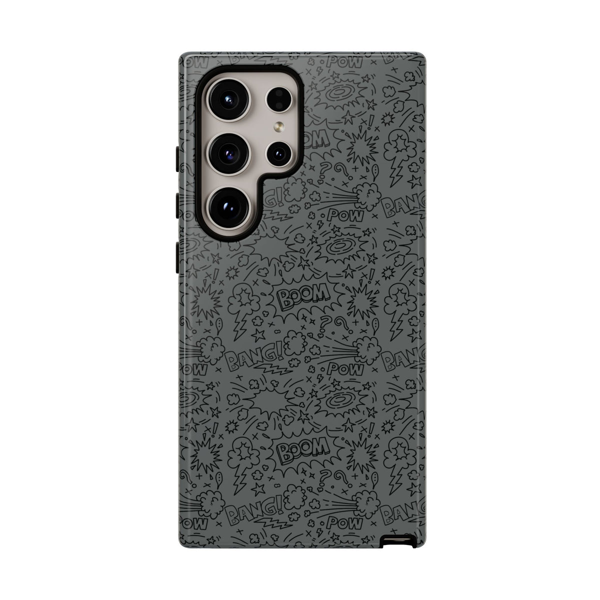 POW BOOM Comics style Tough Phone Case for iPhone, Galaxy, or Google Pixel