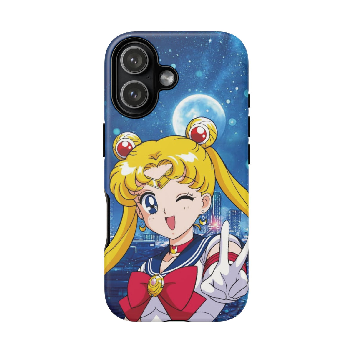 Blue S Moon Tough Case for iPhone, Galaxy, or Google Pixel