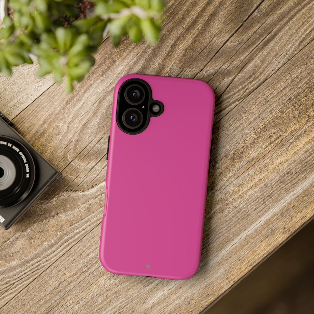 Neon Pink RG Tough Phone Case for iPhone, Galaxy, or Google Pixel