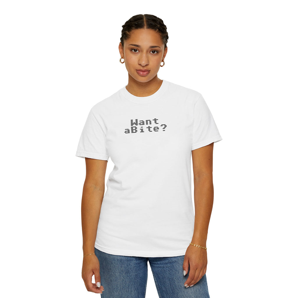 Want a Bite Unisex Garment-Dyed T-shirt