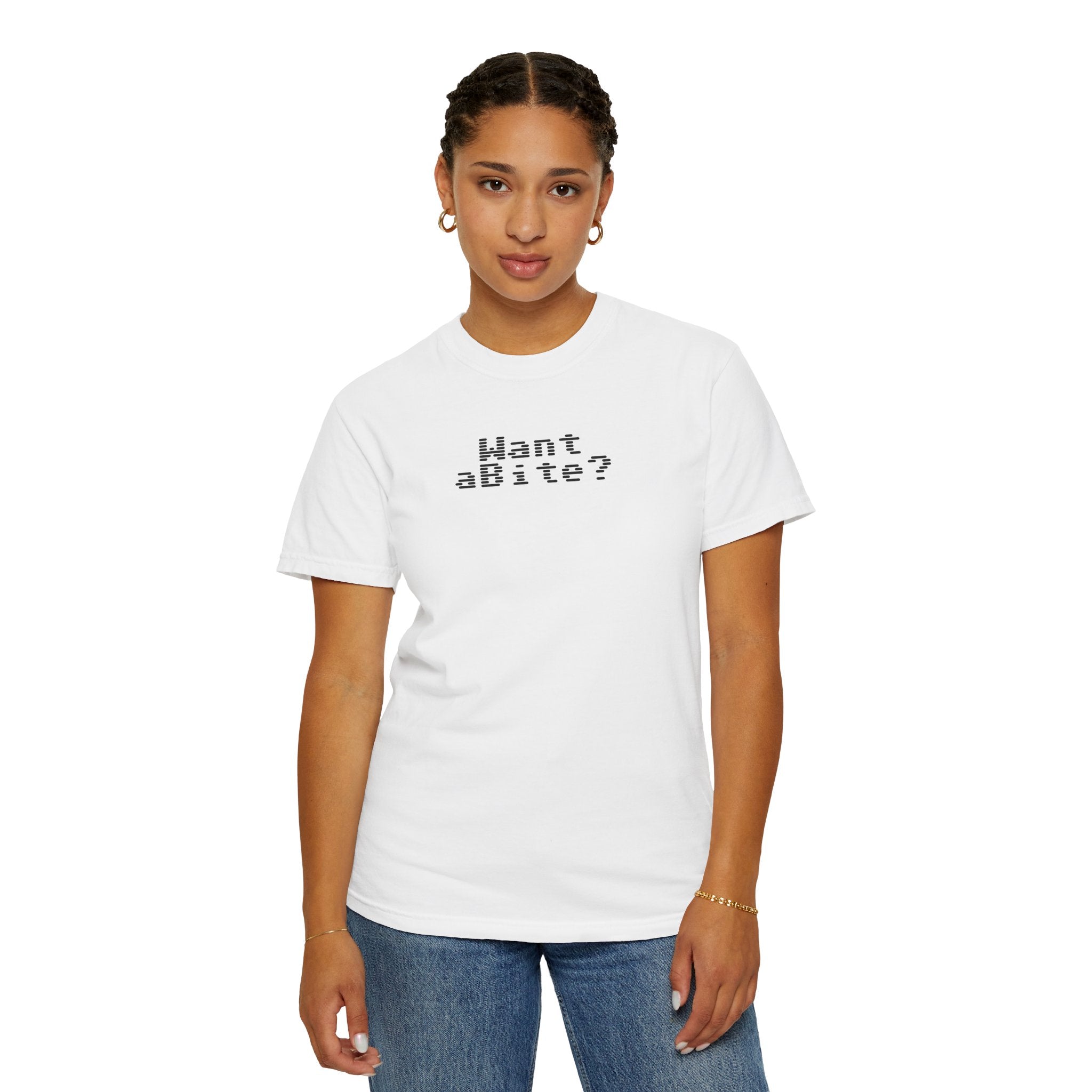 Want a Bite Unisex Garment-Dyed T-shirt