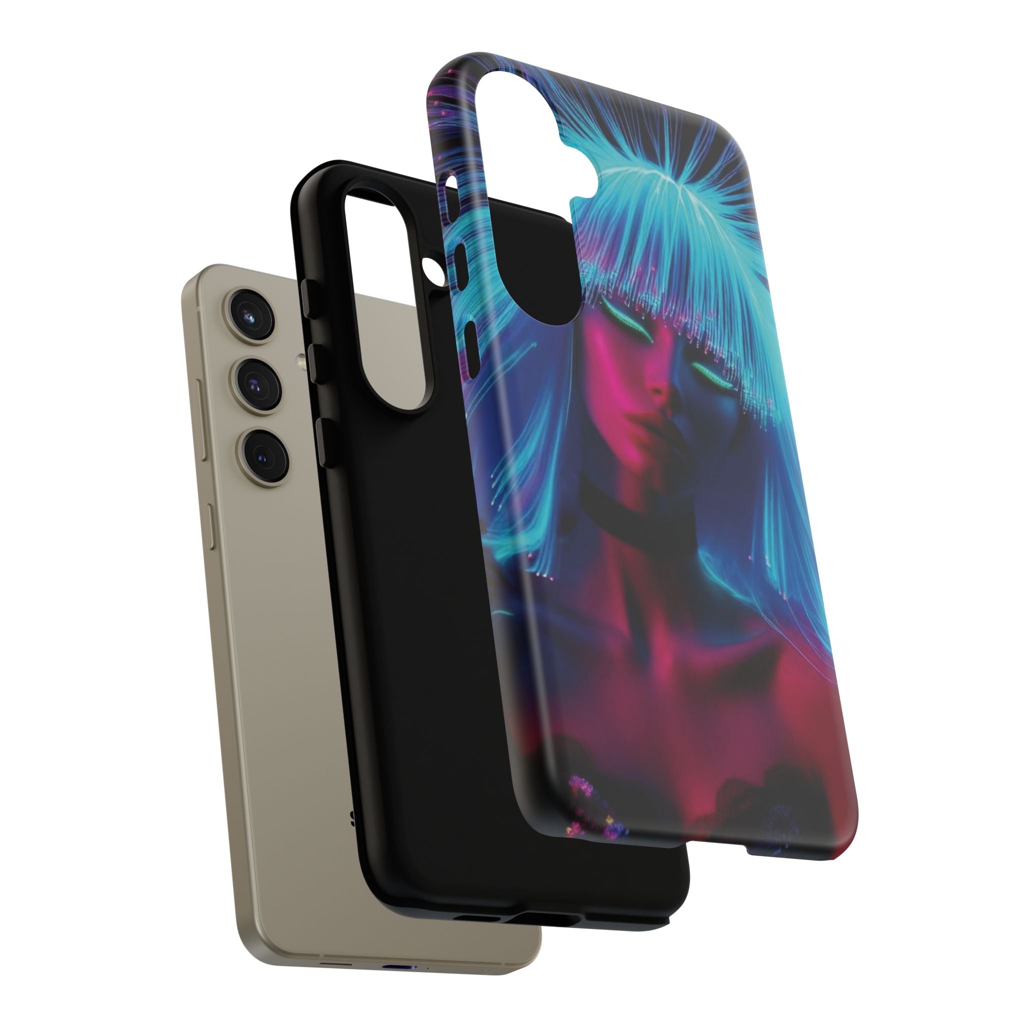 CyberPunk Tough Case for iPhone, Galaxy, or Google Pixel