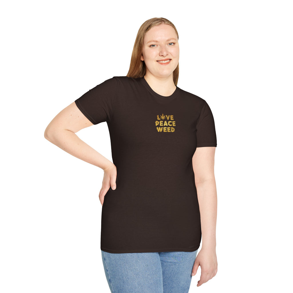 Love Peace W** Unisex Softstyle T-Shirt