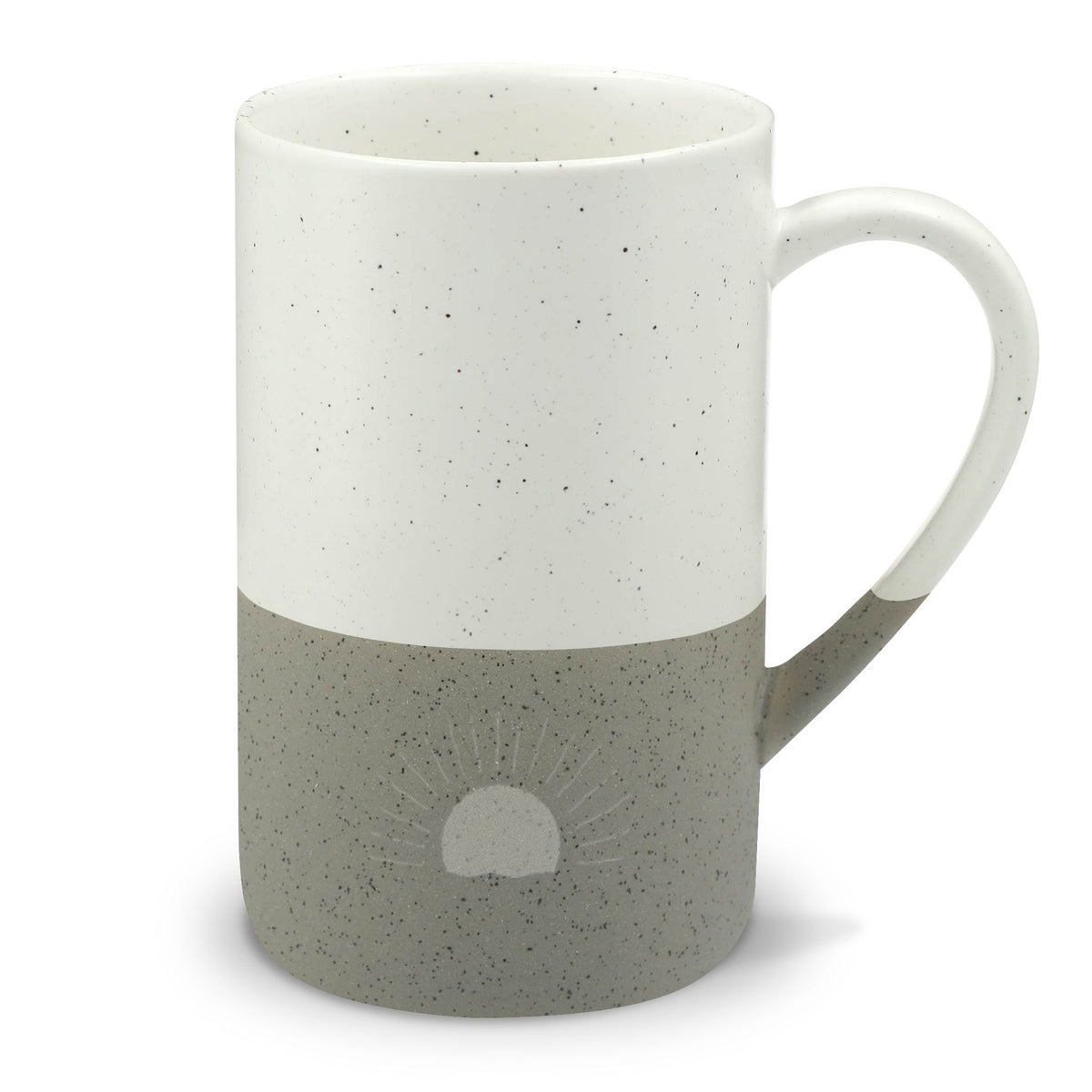 Sunrise Speckled Wayland Ceramic Mug, 13oz (Engraving)