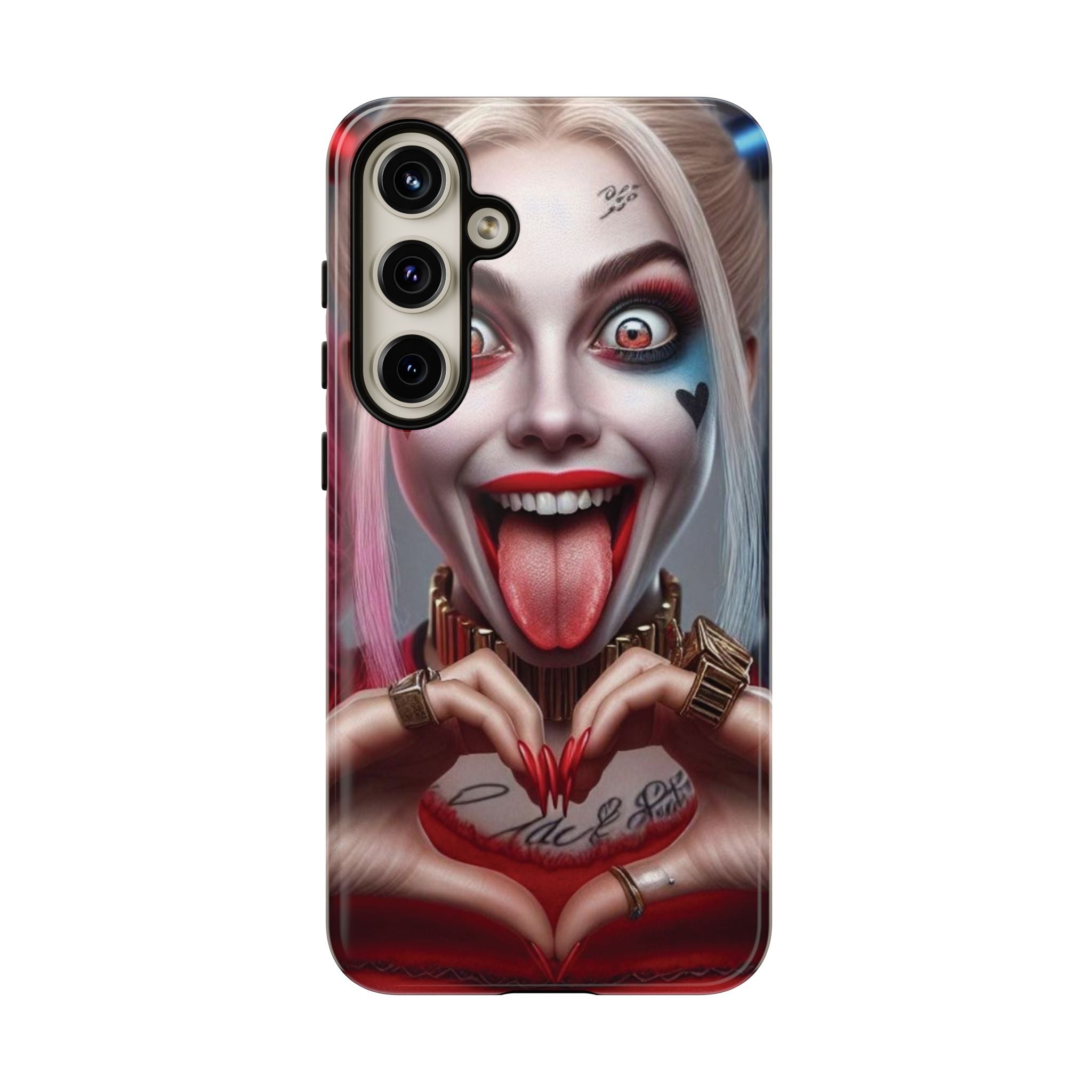 Harley Quinn Tough Phone Case for iPhone, Galaxy, or Google Pixel