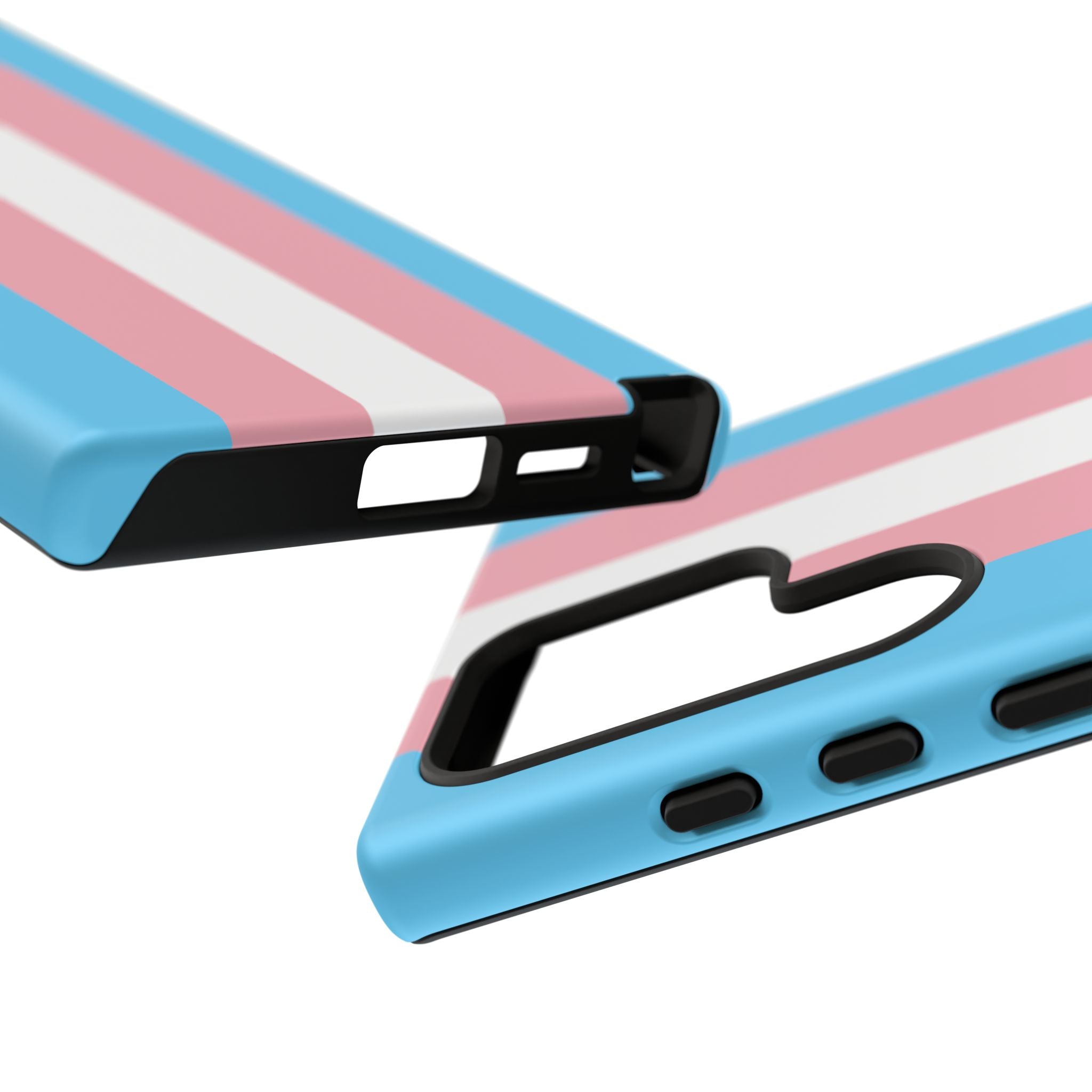Trans Colors Tough Phone Case for iPhone, Galaxy, or Google Pixel