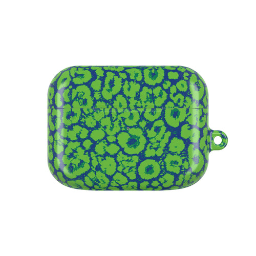 Blue and Green Leopard AirPod Cases