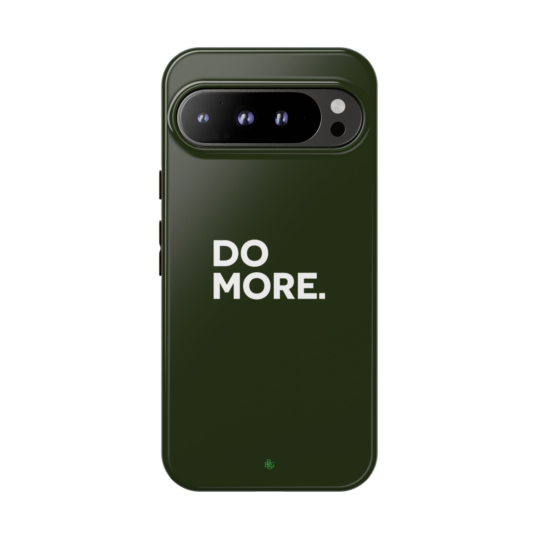 Olive Green Do More Tough Phone Case for iPhone, Galaxy, or Google Pixel